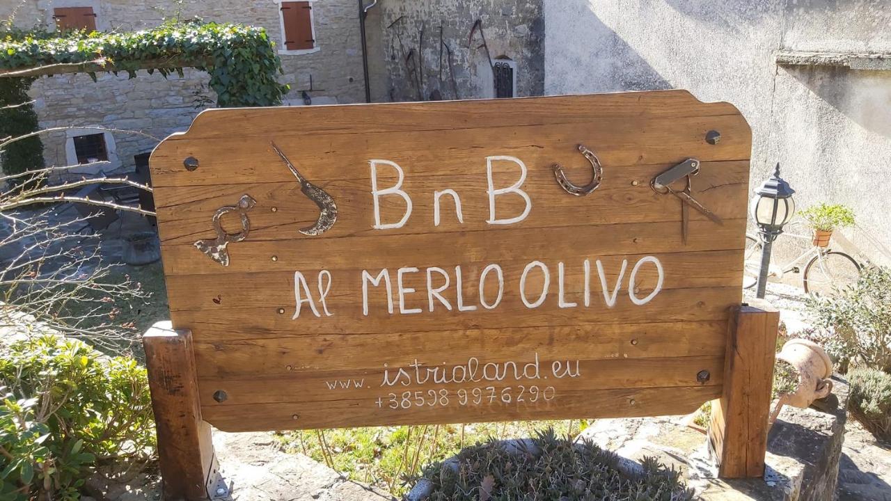 Al Merlo Olivo, Rural Istrian House Buje Bagian luar foto