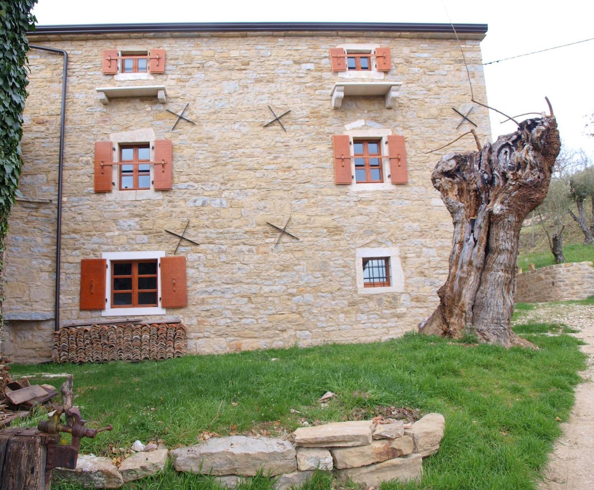 Al Merlo Olivo, Rural Istrian House Buje Bagian luar foto